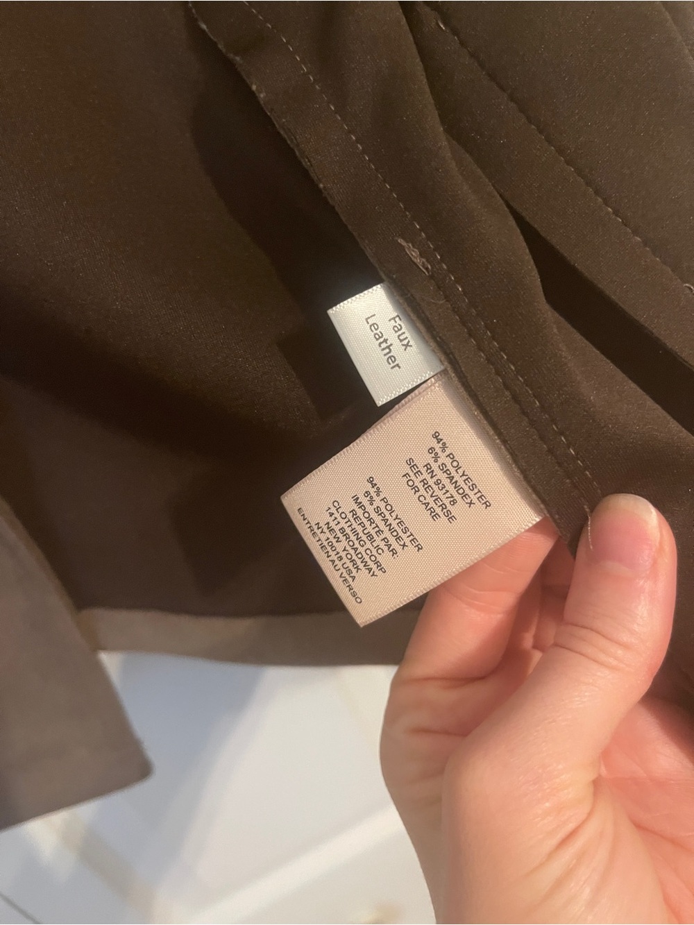 Philosophy taupe suede cropped moto jacket - Picture 4 of 6